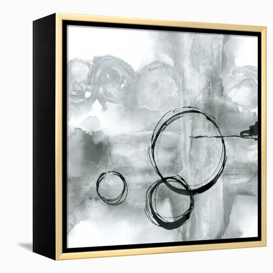 Full Circle II Gray-Chris Paschke-Framed Stretched Canvas