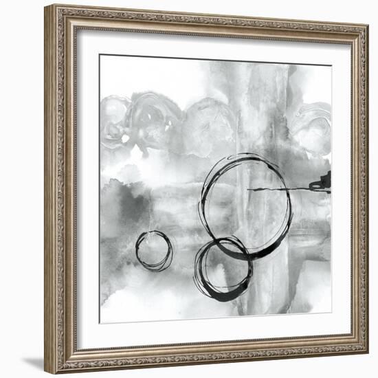 Full Circle II Gray-Chris Paschke-Framed Art Print