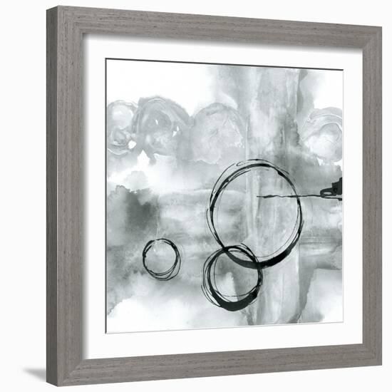 Full Circle II Gray-Chris Paschke-Framed Art Print