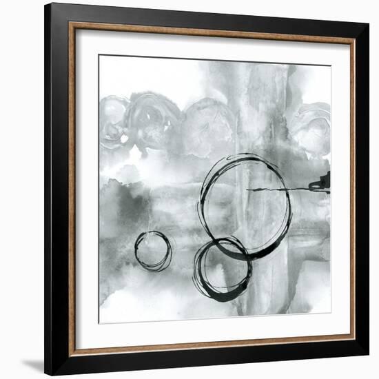 Full Circle II Gray-Chris Paschke-Framed Art Print