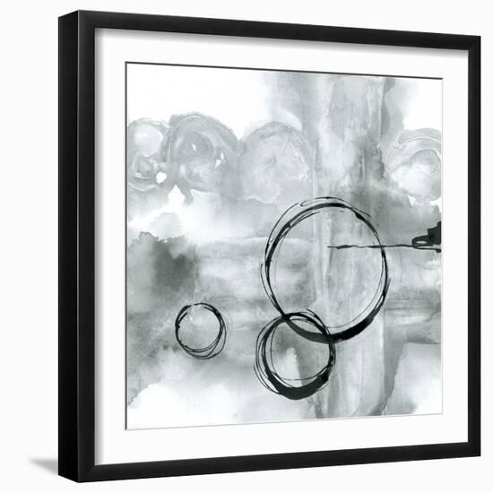 Full Circle II Gray-Chris Paschke-Framed Art Print