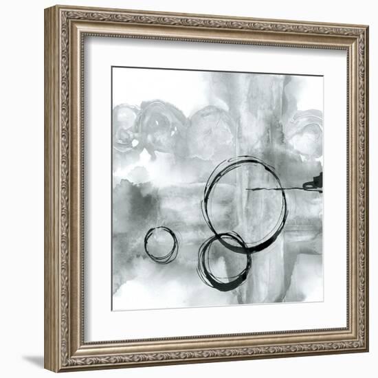 Full Circle II Gray-Chris Paschke-Framed Art Print