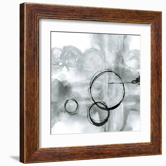 Full Circle II Gray-Chris Paschke-Framed Art Print