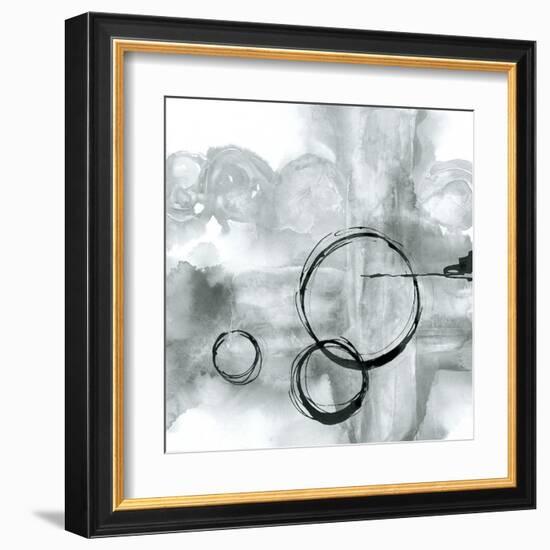 Full Circle II Gray-Chris Paschke-Framed Art Print