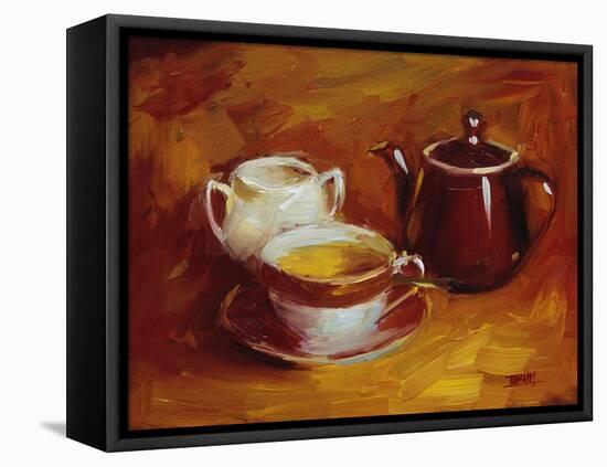 Full Circle (Tea)-Pam Ingalls-Framed Premier Image Canvas