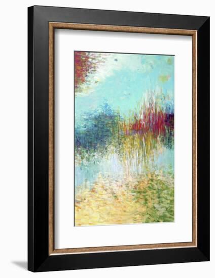 Full Color Frequency (left)-Jessica Torrant-Framed Art Print