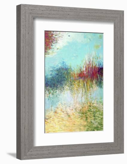 Full Color Frequency (left)-Jessica Torrant-Framed Art Print