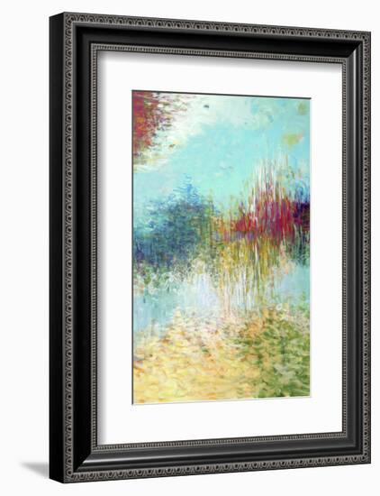 Full Color Frequency (left)-Jessica Torrant-Framed Art Print