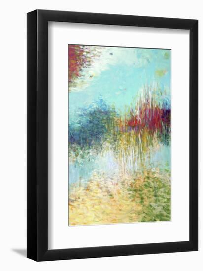 Full Color Frequency (left)-Jessica Torrant-Framed Art Print