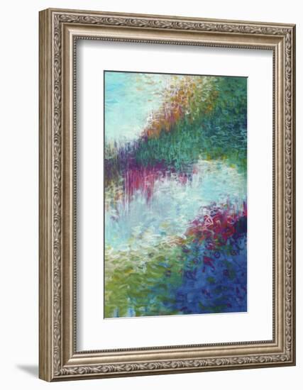 Full Color Frequency (right)-Jessica Torrant-Framed Giclee Print