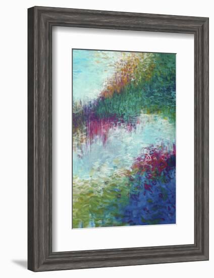 Full Color Frequency (right)-Jessica Torrant-Framed Giclee Print