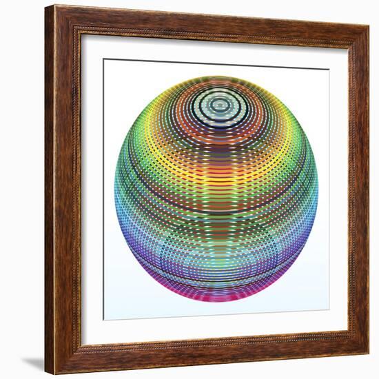 Full Color Spectrum-Sangoiri-Framed Art Print