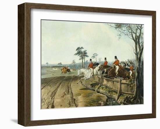 Full Cry, Engraved by Huffman and Mackrill-John Frederick Herring I-Framed Giclee Print