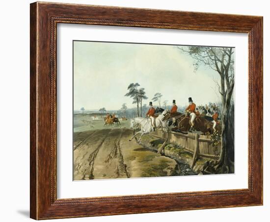 Full Cry, Engraved by Huffman and Mackrill-John Frederick Herring I-Framed Giclee Print