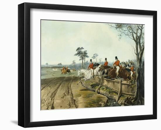 Full Cry, Engraved by Huffman and Mackrill-John Frederick Herring I-Framed Giclee Print