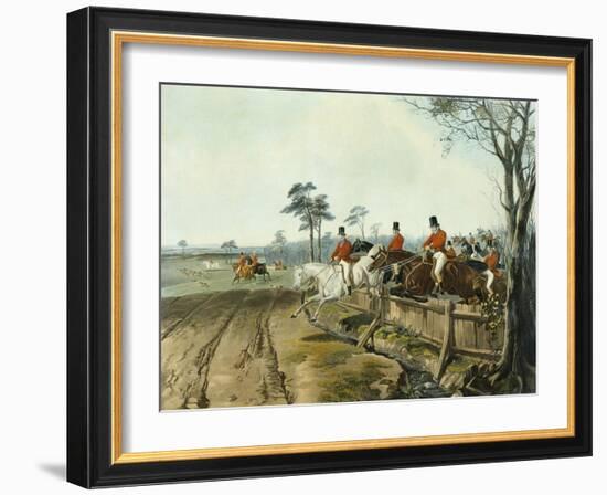 Full Cry, Engraved by Huffman and Mackrill-John Frederick Herring I-Framed Giclee Print