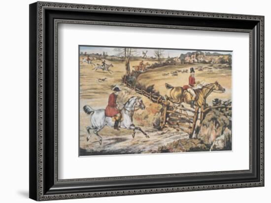 Full Cry-Henry Thomas Alken-Framed Art Print