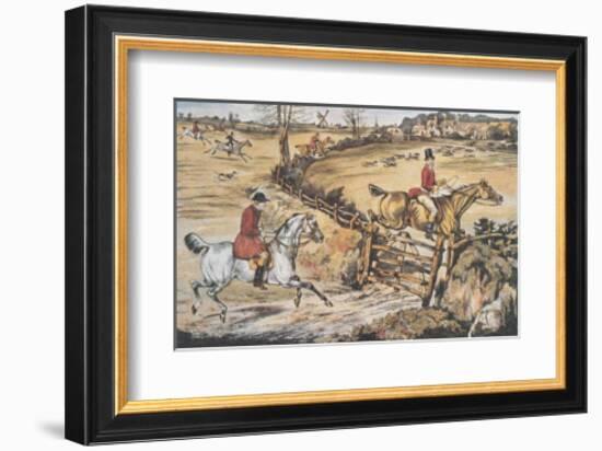 Full Cry-Henry Thomas Alken-Framed Art Print