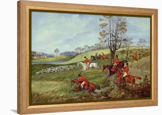 Full Cry-Henry Thomas Alken-Framed Premier Image Canvas