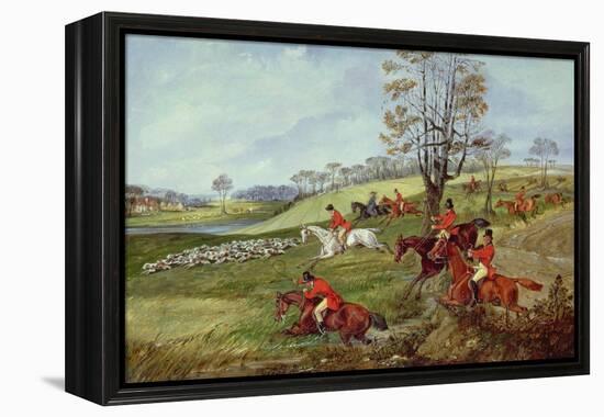 Full Cry-Henry Thomas Alken-Framed Premier Image Canvas