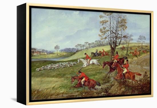 Full Cry-Henry Thomas Alken-Framed Premier Image Canvas