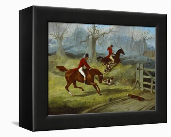 Full Cry-Sefferien Alken II-Framed Premier Image Canvas