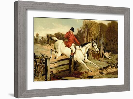 Full Cry-Samuel Sidney-Framed Art Print