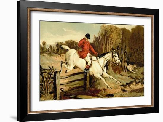 Full Cry-Samuel Sidney-Framed Art Print