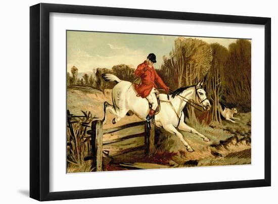 Full Cry-Samuel Sidney-Framed Art Print