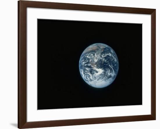 Full Earth as Seen from Space Aboard the Apollo 17-null-Framed Photographic Print