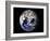 Full Earth Showing Europe and Asia (With Stars)-Stocktrek Images-Framed Photographic Print