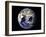 Full Earth Showing Europe and Asia (With Stars)-Stocktrek Images-Framed Photographic Print