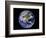 Full Earth Showing North America (With Stars)-Stocktrek Images-Framed Photographic Print