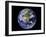 Full Earth Showing North America (With Stars)-Stocktrek Images-Framed Photographic Print