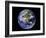 Full Earth Showing North America (With Stars)-Stocktrek Images-Framed Photographic Print