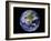 Full Earth Showing North America (With Stars)-Stocktrek Images-Framed Photographic Print