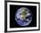 Full Earth Showing North America (With Stars)-Stocktrek Images-Framed Photographic Print