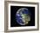 Full Earth Showing South America (With Stars)-Stocktrek Images-Framed Photographic Print