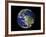 Full Earth Showing South America-Stocktrek Images-Framed Photographic Print