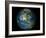 Full Earth View Showing North America-Stocktrek Images-Framed Photographic Print