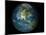 Full Earth View Showing North America-Stocktrek Images-Mounted Photographic Print