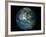 Full Earth View Showing North America-Stocktrek Images-Framed Photographic Print