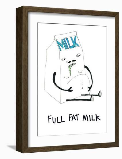 Full Fat Milk-null-Framed Art Print