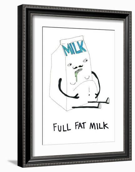 Full Fat Milk-null-Framed Art Print