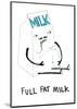 Full Fat Milk-null-Mounted Giclee Print