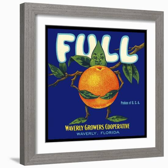 Full Florida Citrus-null-Framed Giclee Print