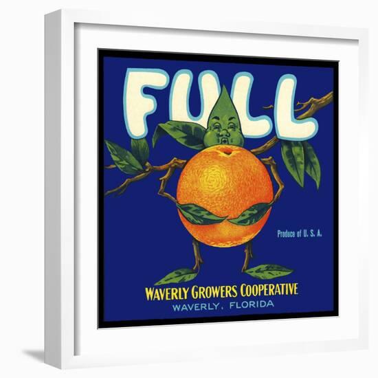 Full Florida Citrus-null-Framed Giclee Print