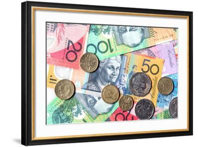 full frame of australian notes and coins photographic print robyn mackenzie art com