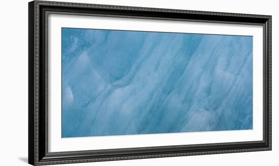 Full frame shot of iceberg, Haakon VII Land, Spitsbergen, Svalbard, Norway-Panoramic Images-Framed Photographic Print