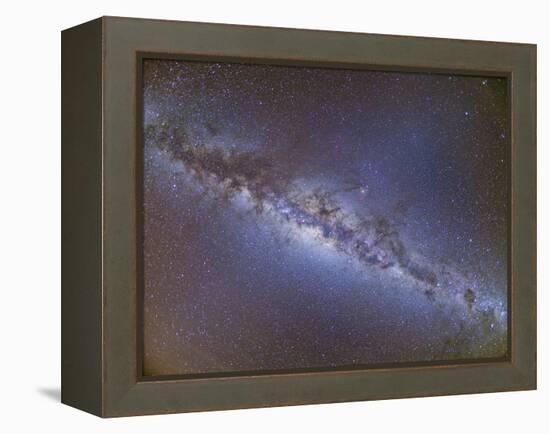 Full Frame View of the Milky Way from Horizon to Horizon-null-Framed Premier Image Canvas